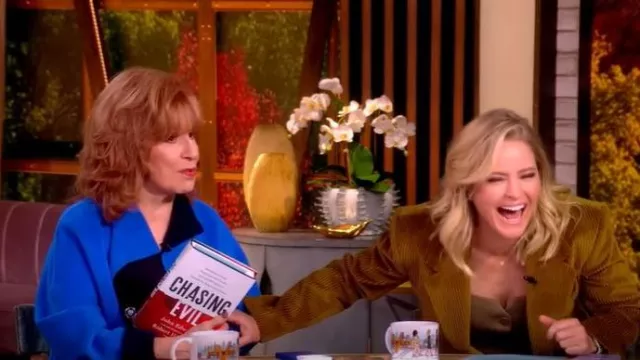 Lafayette 148 Simone Reversible Wool & Cashmere Coat worn by Joy Behar as seen in The View on September 30, 2025