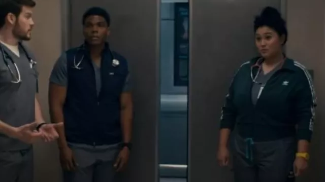 Adidas Originals Adicolor Classics Firebird Track Jacket worn by Dr. Dana Dang (Aury Krebs) as seen in Brilliant Minds (S01E13)