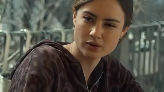L’histoire tordue d’Amanda Knox Grace Sweat à capuche à motif de fourgonnette