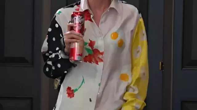 Mix-Print Shirt worn by (Bronwyn Newport) in The Real Housewives of Salt Lake City