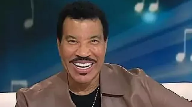 The Today Show Lionel Richie Leather Zip Jacket (Lionel Richie) in Today