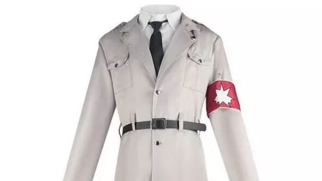 Disfraz de cosplay de Anime Attack on Titan Marley usado por en Attack on Titan Picture Drama