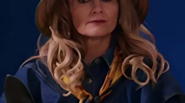 Vampirina Teenage Vampire 2025 Kate Reinders Chemise en jean à volants comme on le voit dans Vampirina : Teenage Vampire (S01E02)