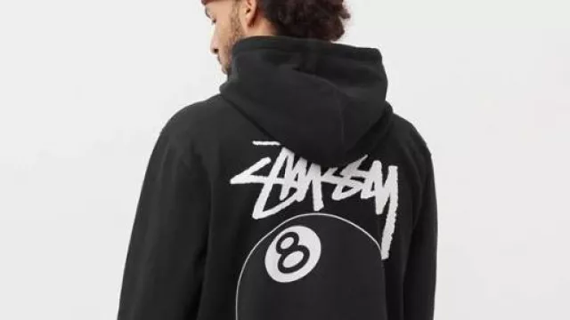 Sweat à capuche Stussy 8 balles