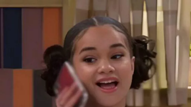 Wizards Beyond Waverly Place Halloween Sweater worn by (Billie Neal) as seen in Wizards Beyond Waverly Place (S01E05)