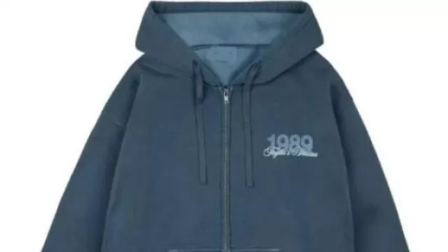 Is It Over Now Zip Up Hoodie worn by Taylor Swift in Is It Over Now? (Taylor's Version) (Music Video)