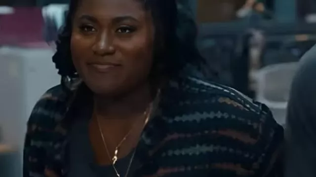Peacemaker S02 Danielle Brooks Cat Tee worn by Leota Adebayo (Danielle Brooks) in Peacemaker (S02)