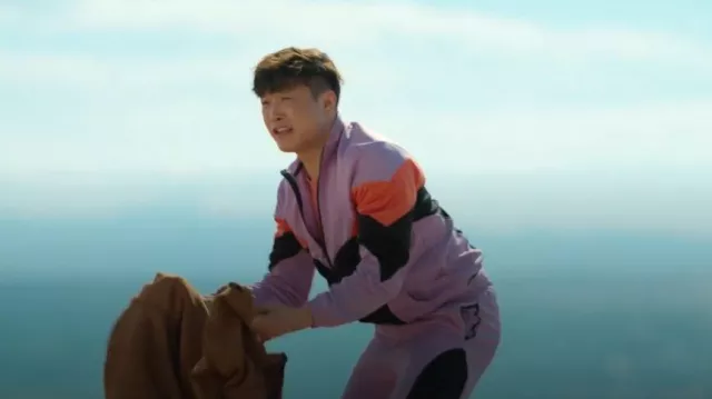 Another Influence Retro Matchday Tracksuit worn by Nicholas (Joel Kim Booster) as seen in Loot(S03E01)