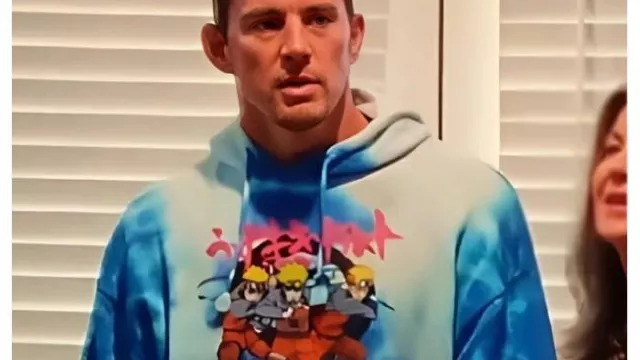 Channing Tatum Roofman 2025 Tie Dye Hoodie of Jeffrey Manchester (Channing Tatum) in Roofman