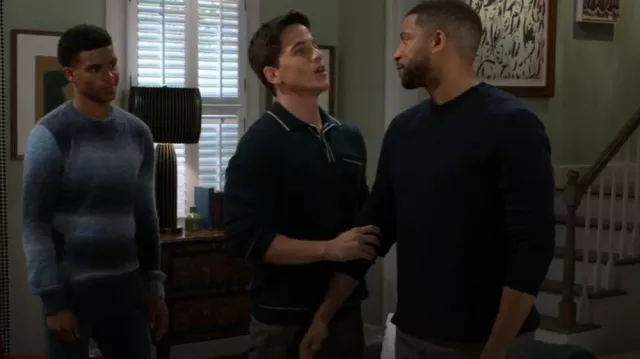 Samsoe Samsoe Aiden Crewneck Sweater worn by Tyrell Richardson (Jaden Lucas Miller) as seen in Beyond the Gates (S01E152)