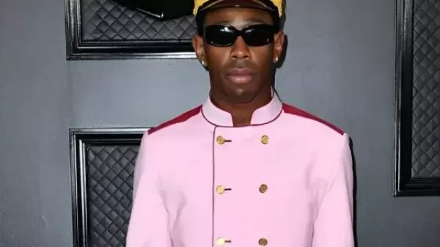 Tyler The Creator Pink Bellhop Suit
