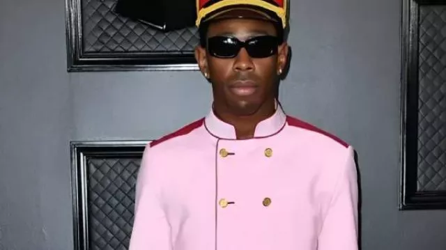 Tyler The Creator Pink Bellhop Suit