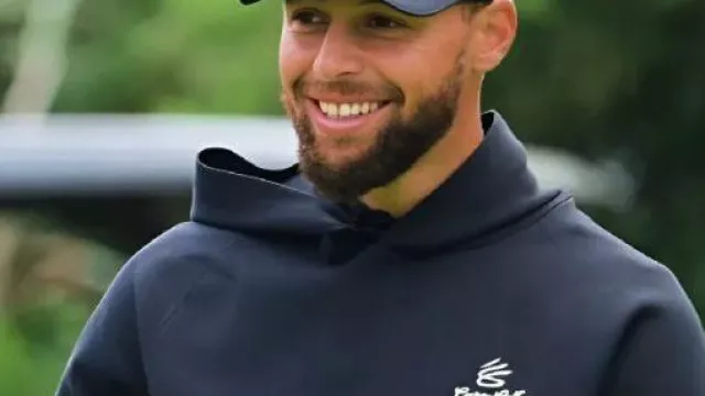 Flower Printed Golf Hoodie worn by Self (Stephen Curry) as seen in Wardell Stephen Curry