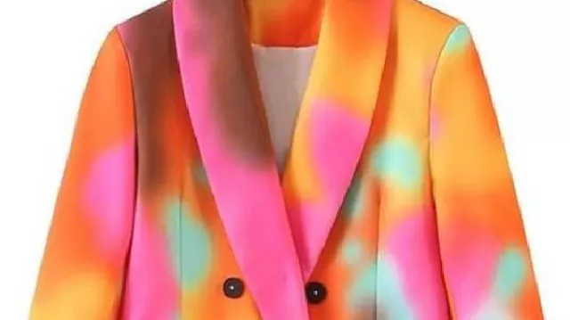 Elsbeth S3 Blazer Multicolore Tie Dye