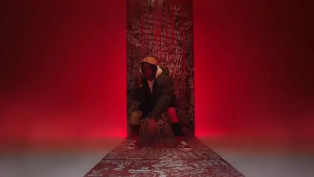 Chapeau Odessa en toile beige Carhartt porté par Boogie dans WESTSIDE BOOGIE - Rainy Days ft. Eminem