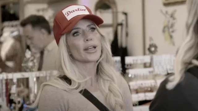 Friday Feelin' Trucker Hat worn by Jennifer Pedranti as seen in The Real Housewives of Orange County (S19E16)