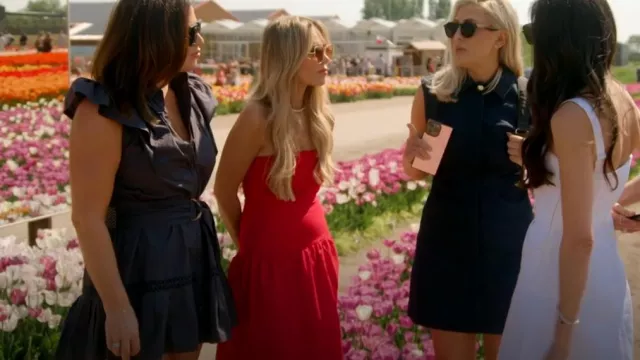 Sndys Stella Maxi Dress worn by Tamra Judge as seen in The Real Housewives of Orange County (S19E16)