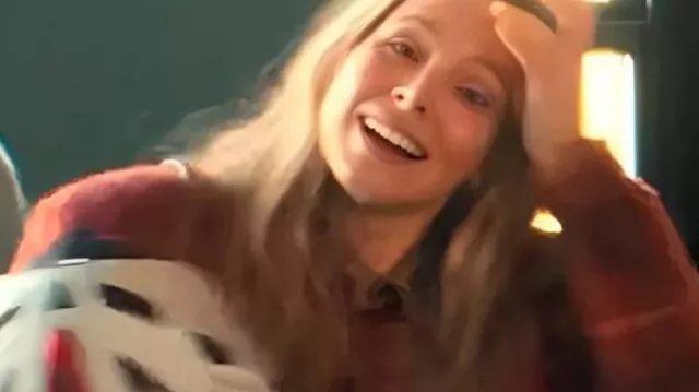 Nadie quiere esta temporada 2 Kristen Bell Chaqueta de tartán usada por Joanne (Kristen Bell) en Nadie quiere esto (T02)