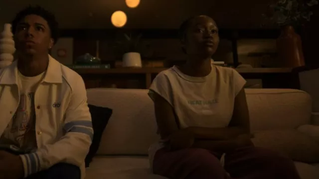 Zara Washed Print Tank Top worn by Naima Stewart (Aderinsola Olabode) as seen in Reasonable Doubt (S03E07)
