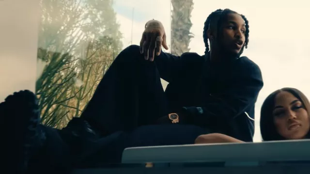 Zapatillas Balenciaga con suela de neumático negra 'Defender' usadas por DDG en DDG - Love Myself ft. Kevin Gates (Video musical oficial)