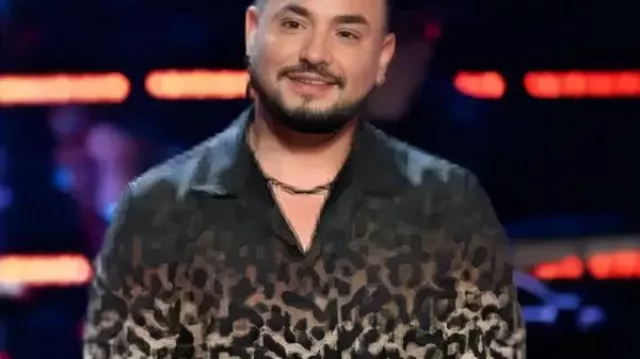 Teo Rambel The Voice S28 Leopard Print Shirt as seen in The Voice (S28)