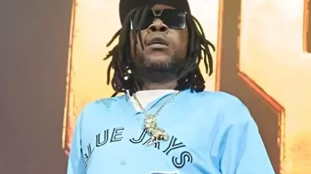 Vybz Kartel Scotiabank Arena Toronto 2025 Blue Jays Jersey