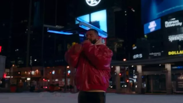 Prada Black Light Nylon Cargo Trackpants worn by Drake in Drake - What's Next (Official Music Video)
