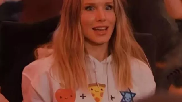Nobody Wants This Miriam! Hoodie worn by Joanne (Kristen Bell) as seen in Nobody Wants This (S02)