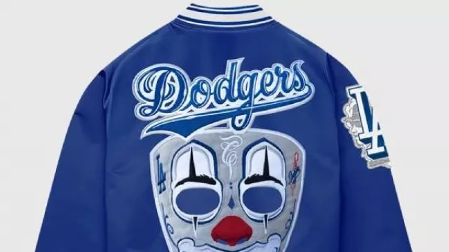 LA Dodgers X Mister Cartoon X Starter Satin Jacket | Spotern
