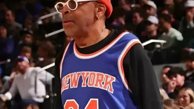 Spike Lee Chicago Bulls VS New York Knicks Jersey