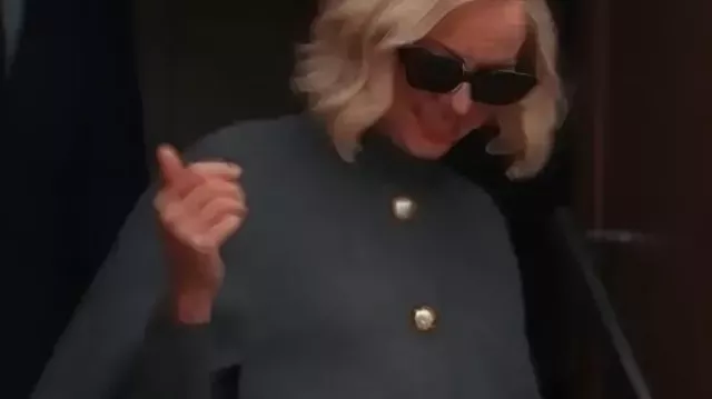 All’s Fair Liberty Ronson Cape Jacket worn by Naomi Watts as seen in All's Fair