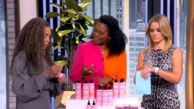 Olarsgrace Janelle Suit Set worn by Tabitha Brown as seen in The View on November 5, 2025