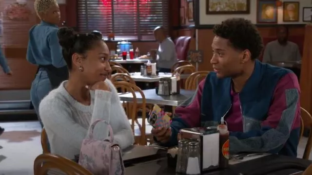 Pull ajusté porté par Samantha Richardson (Najah Jackson) comme on le voit dans Beyond the Gates (S01E158)