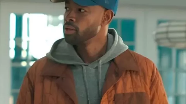 All Her Fault Colin Dobbs Quilted Jacket worn by Colin (Jay Ellis) as seen in All Her Fault (S01)