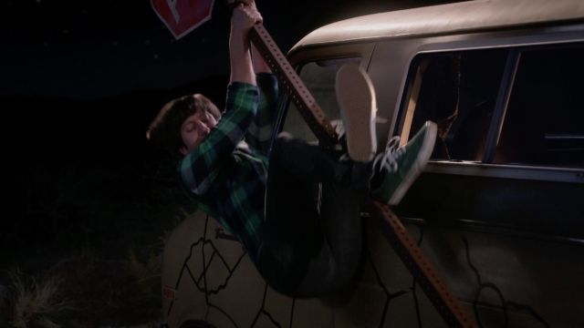 Les chaussures Vans authentic vertes de Howard Wolowitz (Simon Helberg) dans The Big Bang Theory S09E03