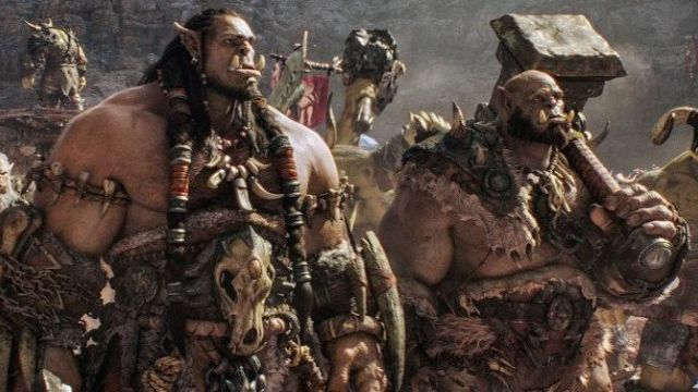 The costume of Durotan (Toby Kebbell) in Warcraft : The beginning