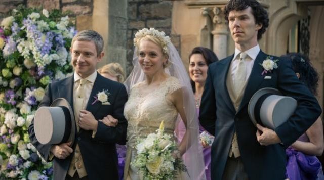 The top hat grey Sherlock (Benedict Cumberbatch) in Sherlock
