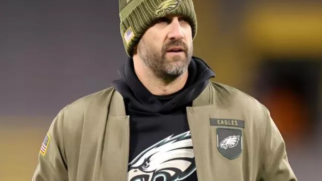 Nick Sirianni Eagles 2025 Salute To Service Jacket used by in How to Choose the Right Size NFL Jersey (Nike Edition)