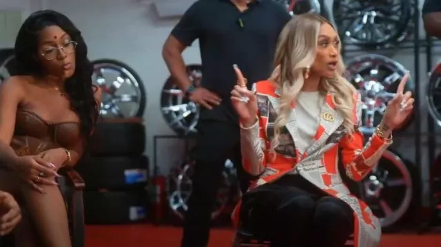 Wholesale Long Sleeves Jacket worn by Tami Roman as seen in Caught in the Act: Unfaithful (S04E03)