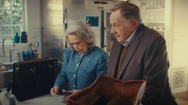 Anine Bing Amber Tweed Jacket worn by Madeline 'Matty' Matlock (Kathy Bates) as seen in Matlock (S02E04)