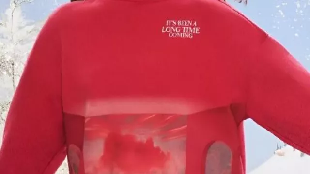 It’s Been A Long Time Coming Hoodie worn by Taylor Swift