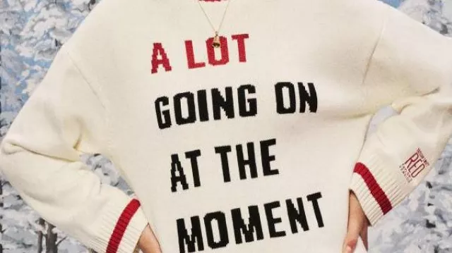 Taylor Swift A Lot Going On At The Moment Sweater