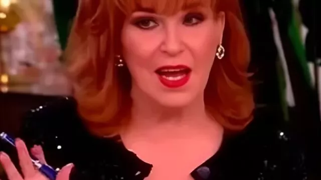 Joy Behar The View Black Sequin Jacket worn by Joy Behar as seen in The View