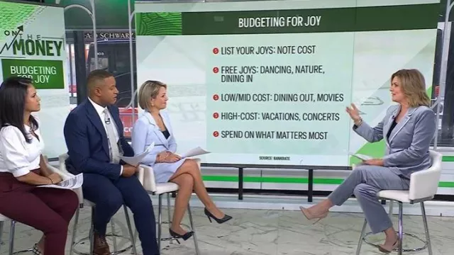 J. Crew Madelyn Blazer worn by Christine Romans as seen in Today on November 13, 2025