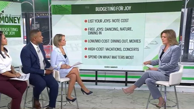 J. Crew Stella Pant worn by Christine Romans as seen in Today on November 13, 2025