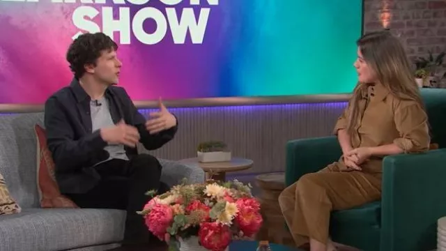 O Corduroy Overshirt by worn by Kelly Clarkson as seen in The Kelly Clarkson Show on November 10, 2025