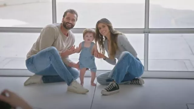 Converse Black Chuck Taylor All Star Platform Zapatillas altas de caña alta usadas por Taylor Frankie Paul, tal como se ve en La vida secreta de las esposas mormonas (S03E08)