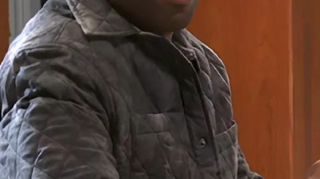 Friebe Quilted Jacket worn by (David Lami) in Beyond the Gates