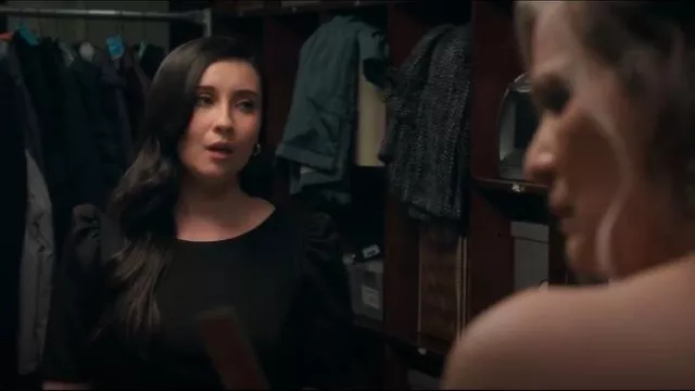 Hobbs Casey Dress With Wool worn by Julie (Lilah Richcreek) as seen in A Man on the Inside (S02E07)