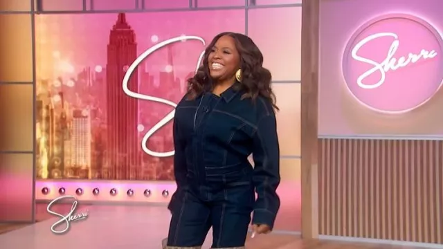 Retrofete Waverly Jumpsuit worn by Sherri Shepherd as seen in Sherri on November 21, 2025
